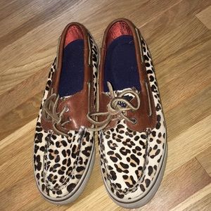 Cute, preppy cheetah print Sperrys!!